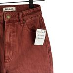Rolla's Dusters Comfort Jeans Brick Red 25 High Rise Size 24 Photo 4