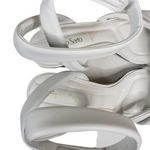Franco Sarto  Womens 8 Oma Ankle Strap Sandal in White NEW Photo 7