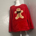 secret treasures  Red Sweater with Gingerbread Design Photo 5