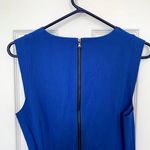Kenneth Cole Kenneth Cole Blue Wrap Belt Midi Dress Women's Size Large Photo 4
