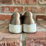 Vince Warren Tan Satin Platform Slip On Sneakers, 6 Photo 7