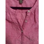 Tommy Bahama  Womens Small Pink Linen Sleeveless Top Photo 2