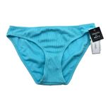 Salt + Cove Womens Blue Bikini Swim Bottoms Popcorn Photo 1