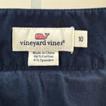 Vineyard Vines Navy Embroidered Sail Boat Skirt Size 10 Photo 4
