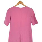 Trina Turk Kiosk Pink Shift Dress size 0 Short Sleeves Crew Neck Photo 6