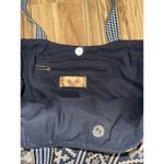 Anthropologie Stephanie Nicole Womens Southwestern Tote Bag Large Blue Silver Photo 7