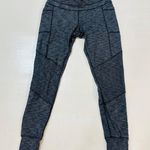 Athleta EXCURSION Heathered Black Tight Leggings Sz S Photo 8