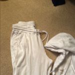 Cotton Citizen  White Hoodie and Sweatpants Set fits medium Photo 4
