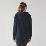 Lululemon Vintage  Split Pullover Scuba Hoodie - Heathered Naval Blue - 2 Photo 3