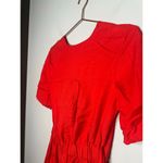 THAKOON x RTR Red Linen Blend Tie Photo 11