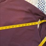 Seasoft crewneck sweatshirt athleta, Size L, Color is a deep Burgundy Photo 4