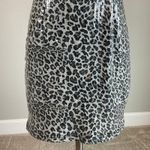 AQUA Sequin Sleeveless Mini Sheath Cocktail Dress Sparkly Black and White Size 6 Photo 6