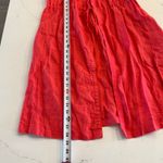 Athleta NWT Playa Wrap Dress 100% Linen Pink Coral Size 6 Photo 9