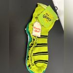 Nwt The Grinch Green and White Socks (3) set Photo 1
