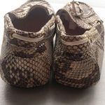 Isaac Mizrahi Live Snakeskin Driving Loafers Photo 5