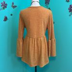Ces Femme Boho style top Orange Size M Photo 3
