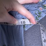 Orange Creek  Dress Womens Small Blue Embroidered Floral Boho Tiered Midi Photo 8