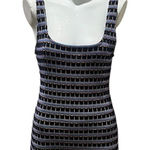 ZARA Women's Jacquard Knit Romper Multicolor Size L Sleeveless Photo 0