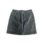 Rag and Bone  Black Denim Zip Skirt Size 8 NEW without tags Photo 4