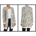 Love Token ππ Betty Open Front Cardigan ~ Ivory & Black NWT Photo 4