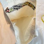 Music Themed Cross Stitch Needlepoint Small Tote Bag French Horn Piano Violin Photo 8