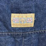 Disney Vintage The  Store Denim Strappy Maxi Dress Embroidered Winnie the Pooh L Photo 9