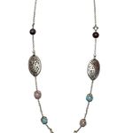 Brighton  Song Bird Retired Silver Plated Bead Chain Necklace Photo 0