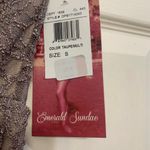 Emerald Sundae NWT  Beige Lace & Glitter Fit & Flare Glam Small Dress.     2824-G Photo 3