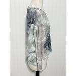 Wallflower Women's V Neck Tie Dye Long Sleeve Casual Top Multi Photo 2