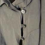 Lucky Brand Women's Army Green Button-Up Blazer Size XL Photo 1