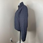 DNA Descente Womens Sz 12 Black Light Puffer Insulated Full Zip Jacket Coat Boxy Photo 4