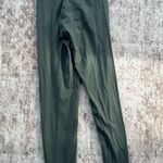 Aerie Real Me Crossover High Waist Green 7/8 Leggings Size Small Photo 4