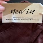 New In linen brown shorts NWT size large Photo 1