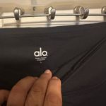 Alo Yoga  Black Leggings with Textured Panels Photo 3