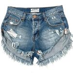 One Teaspoon  Bandits distressed shorts 24 Photo 0