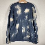 Wrangler Logo Sweatshirt Womens XL Blue Paint Splatter Pullover Casual NWOT Photo 3