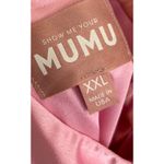 Show Me Your Mumu  Dani Slip Dress in Light Pink Luxe Satin XXL Photo 6