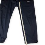 Nike Power Essential Capri Leggings Plus Size 1X Navy Blue Two Tone Waistband Photo 6