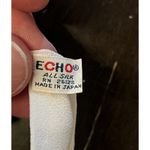 Vintage Echo Silk Scarf Womens One Size White Sheer Chiffon Wrap Made Japan Photo 2