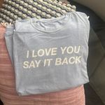 Lonely Ghost  I Love You Say It Back Heat Changing Long Sleeve changes to white Photo 1