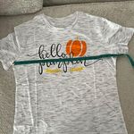 Women's Size Large Halloween Shirt Gray Photo 1