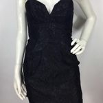 Guess Lace Structured Sweetheart Strapless Dress Photo 1