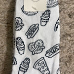 Aerie  White NYC New York Iconic Snack Foods Crew Socks Photo 0