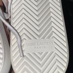 Saint Laurent Malibu Mid-Top Sneakers Size 39 Photo 11