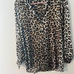 ZARA Leopard Print Women's Top size M Photo 3