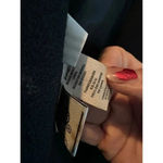 Jones New York  Suit Women's Black Long Sleeve Button Front Pea Coat Size 8 Photo 5