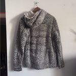 Thread & Supply Gray Brandon Sherpa Zip up Hoodie Jacket White Size L Photo 7