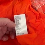 Urban Outfitters UO Pippa Tiered Chiffon Babydoll Dress Orange Black Whi… Photo 1