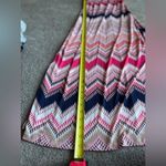 Three Hearts Three Pink Hearts Trixxie Women’s Pink Striped Boho Maxi Dress Stretch Small Photo 5