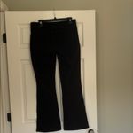 Talbots Black Corduroy Bootcut Pants with Zipper Photo 2